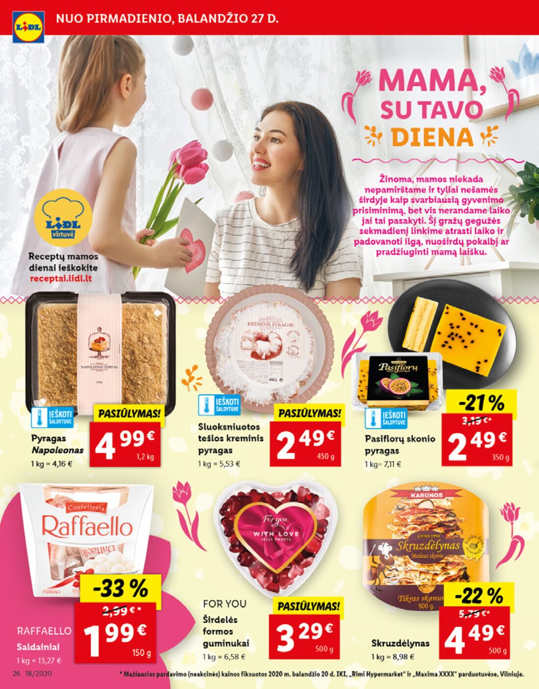 Lidl savaitinis leidinys akcijos nuo 
  2020-04-27 iki 
  2020-05-03 | Leidinukas.lt puslapis 26