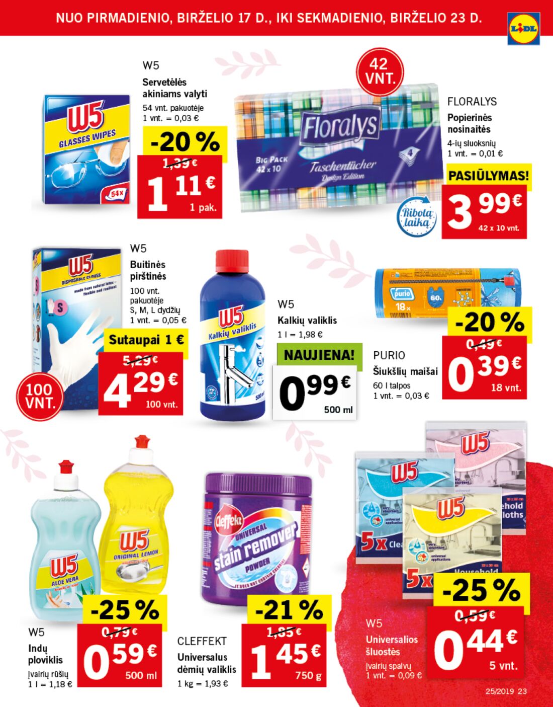 Lidl savaitinis leidinys akcijos nuo 
  2019-06-17 iki 
  2019-06-23 | Leidinukas.lt puslapis 23