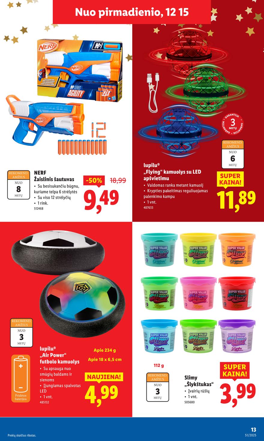 Lidl leidinys akcijos nuo 
  2025-12-15 iki 
  2025-12-21 | Leidinukas.lt puslapis 13