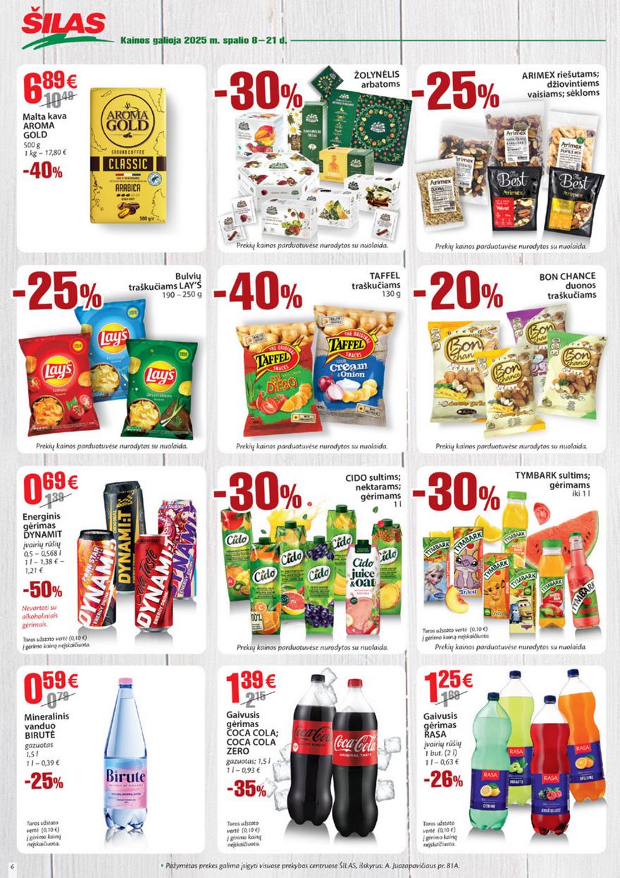 Šilas leidinys akcijos nuo 
  2025-10-08 iki 
  2025-10-21 | Leidinukas.lt puslapis 6