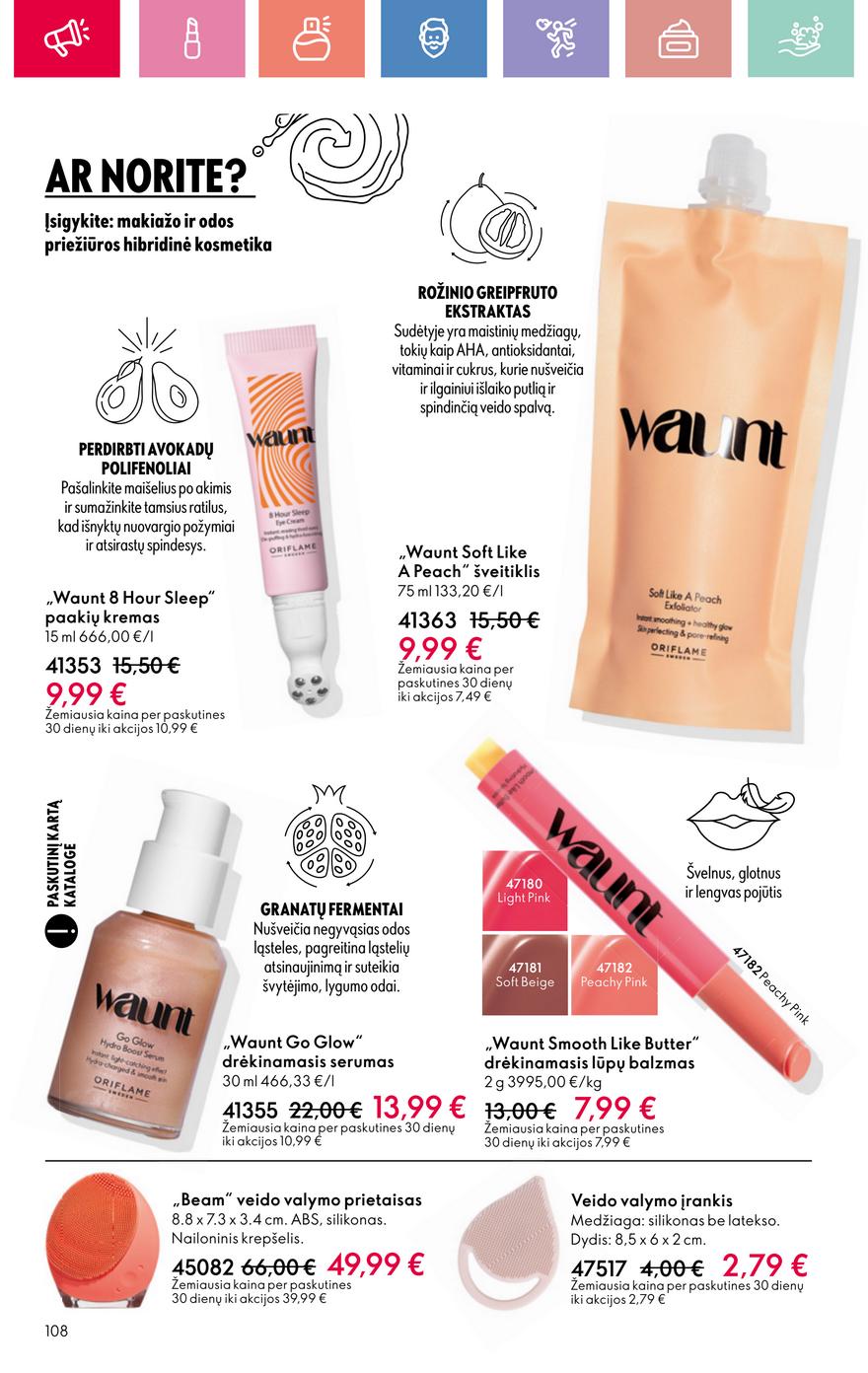 Oriflame katalogas akcijos nuo 
  2025-07-13 iki 
  2025-08-02 | Leidinukas.lt puslapis 108