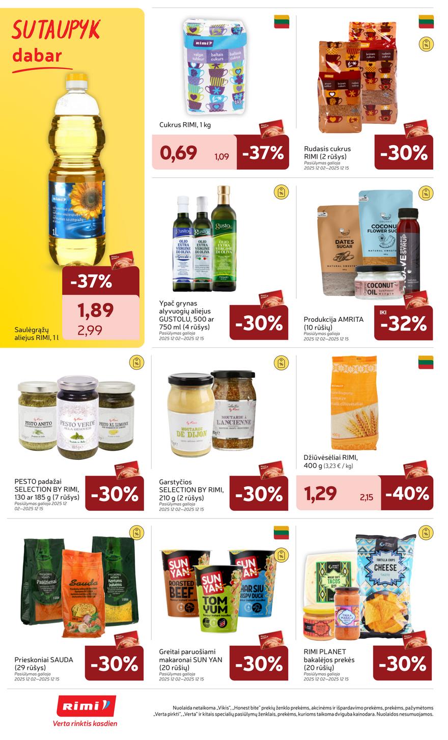 Rimi savaitinis leidinys 49 akcijos nuo 
  2025-12-02 iki 
  2025-12-08 | Leidinukas.lt puslapis 30