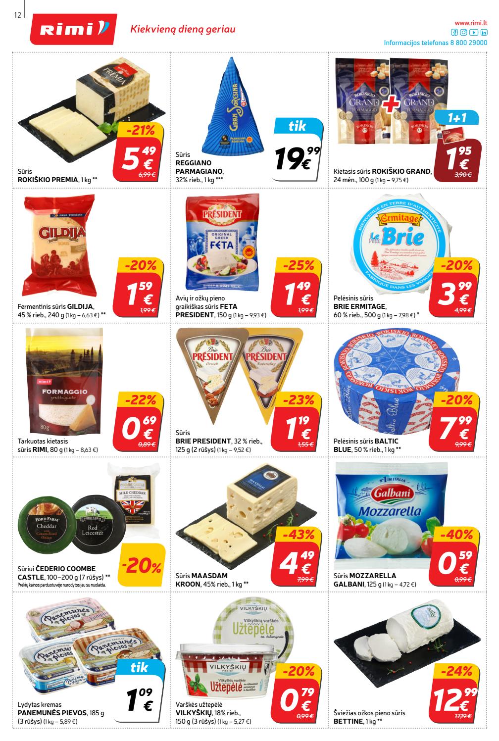 Rimi savaitinis leidinys akcijos nuo 
  2019-11-26 iki 
  2019-12-02 | Leidinukas.lt puslapis 12