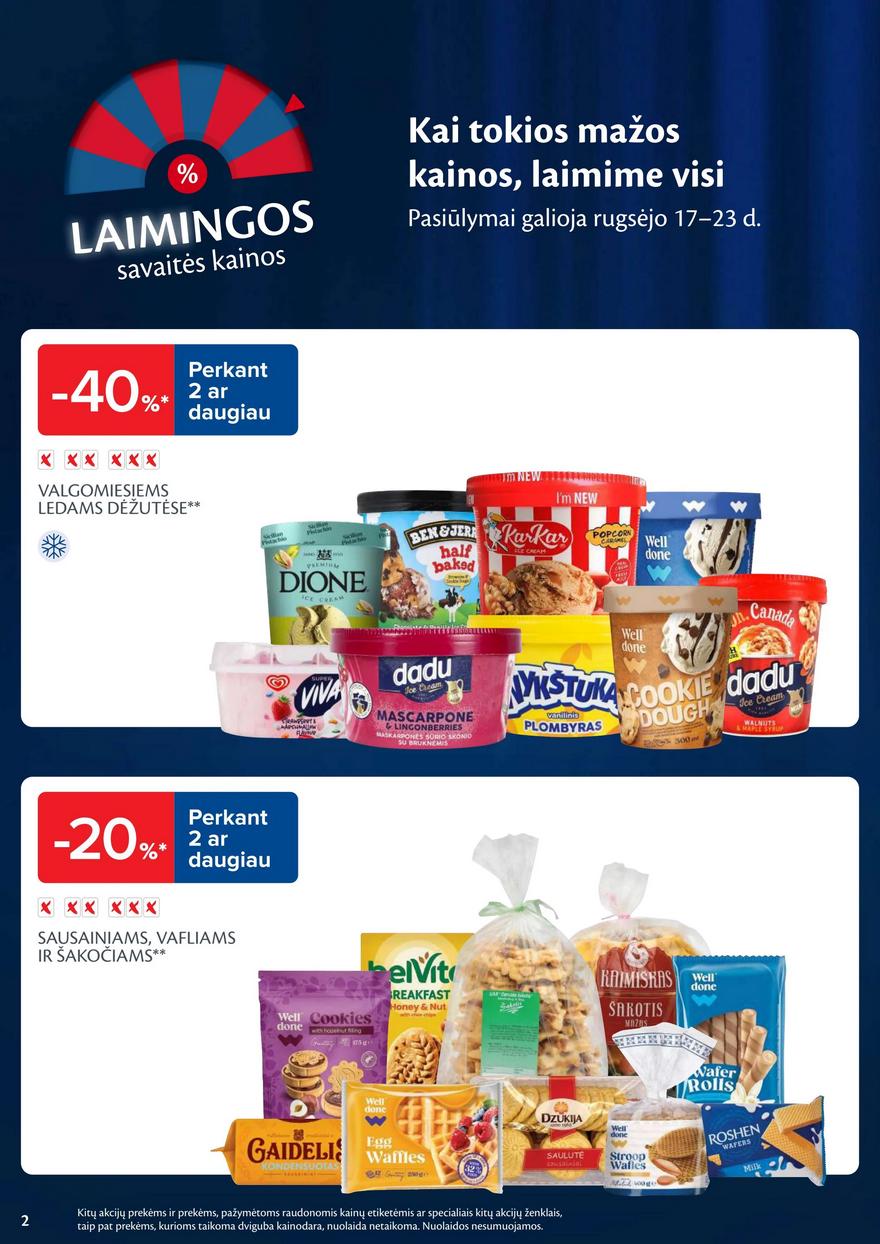 Maxima savaitinis leidinys 38 akcijos nuo
2024-09-17 iki
2024-09-23 | Leidinukas.lt puslapis 2