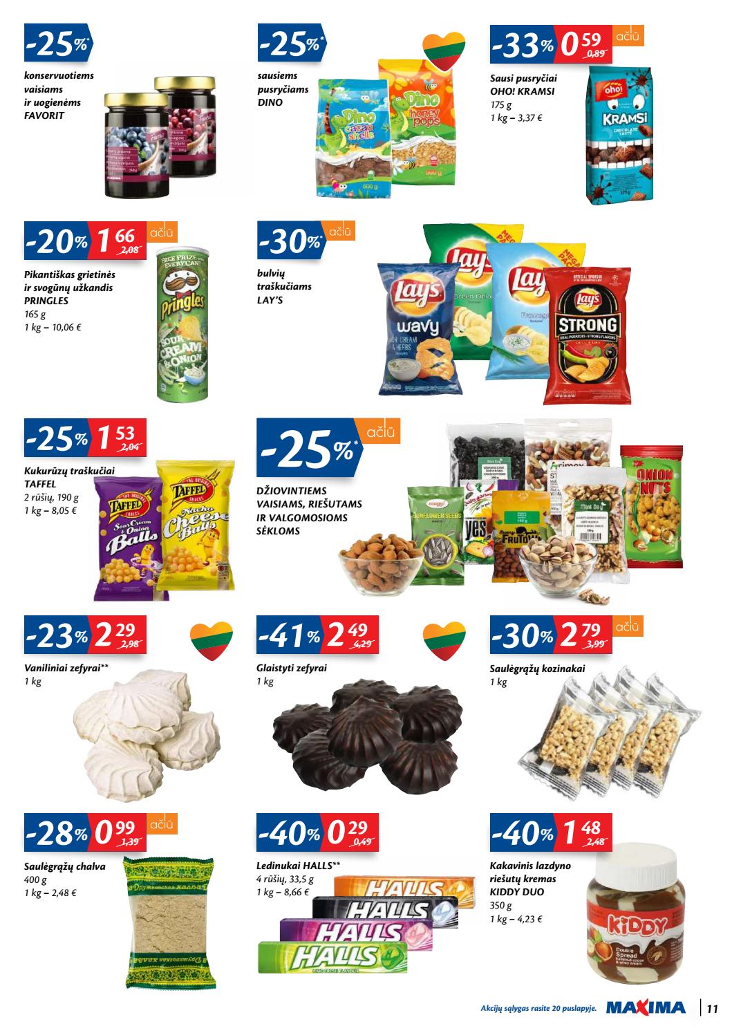 Maxima kaininis leidinys akcijos nuo 
  2020-02-11 iki 
  2020-02-17 | Leidinukas.lt puslapis 11