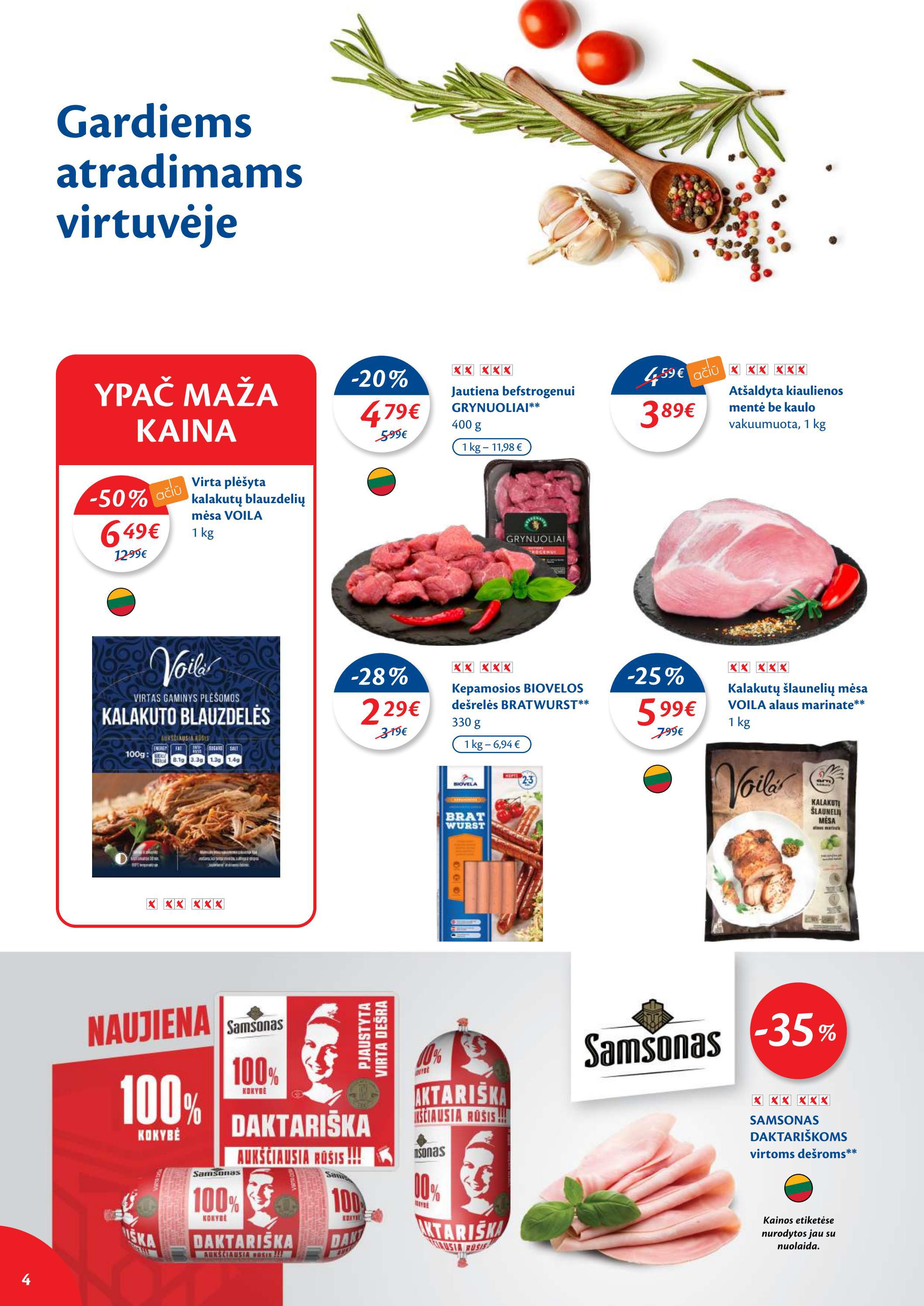 Maxima kaininis leidinys akcijos nuo 
  2022-03-29 iki 
  2022-04-04 | Leidinukas.lt puslapis 4