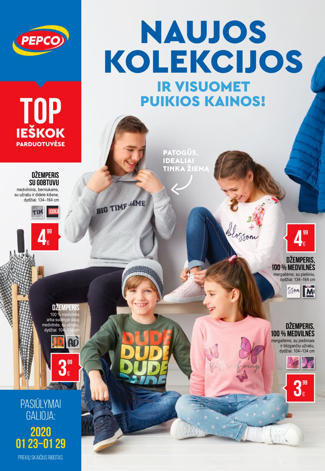 Pepco leidinys akcijos nuo 
  2020-01-23 iki 
  2020-01-29 | Leidinukas.lt puslapis 1