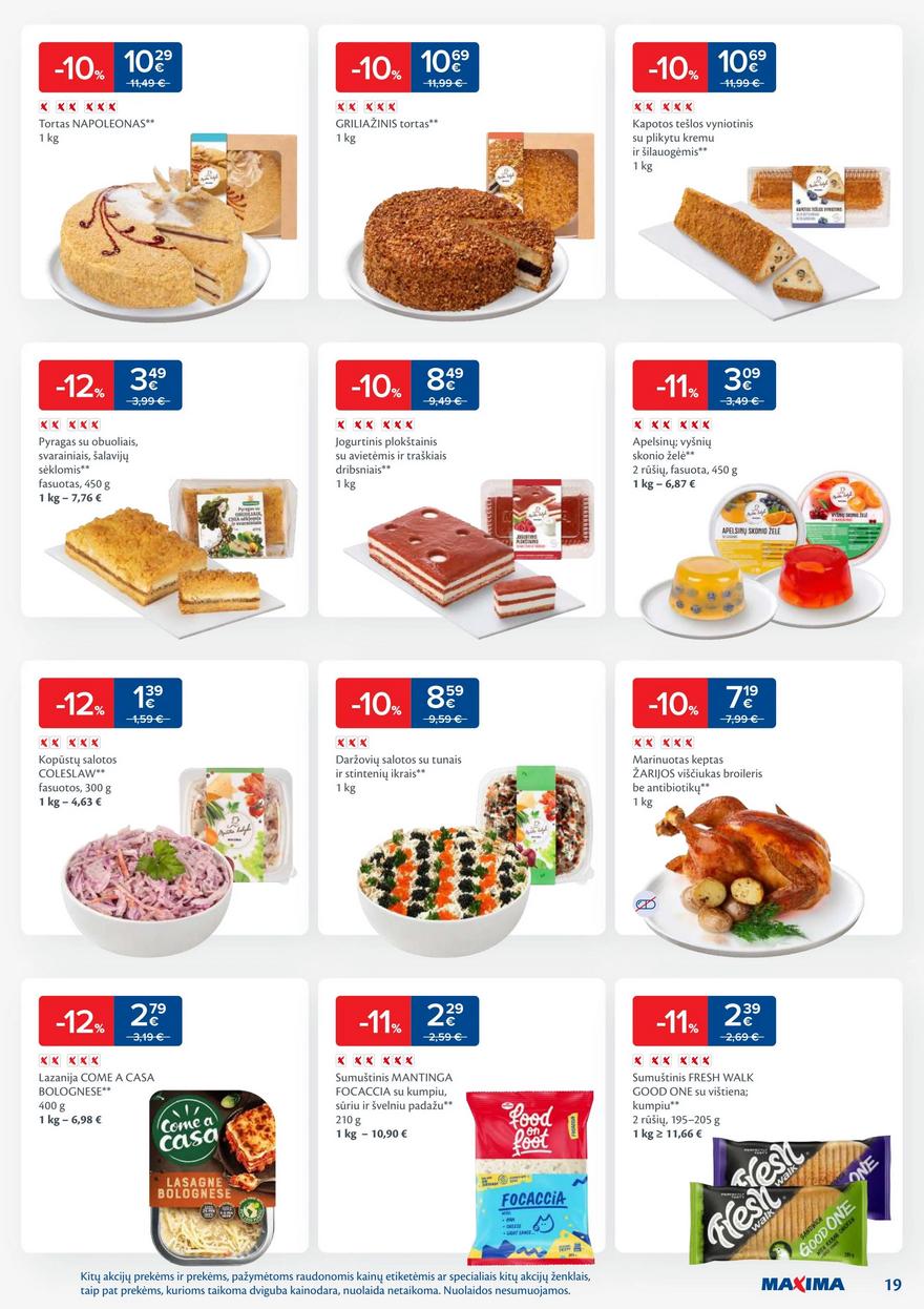 Maxima savaitinis leidinys akcijos nuo 
  2025-09-30 iki 
  2025-10-06 | Leidinukas.lt puslapis 19