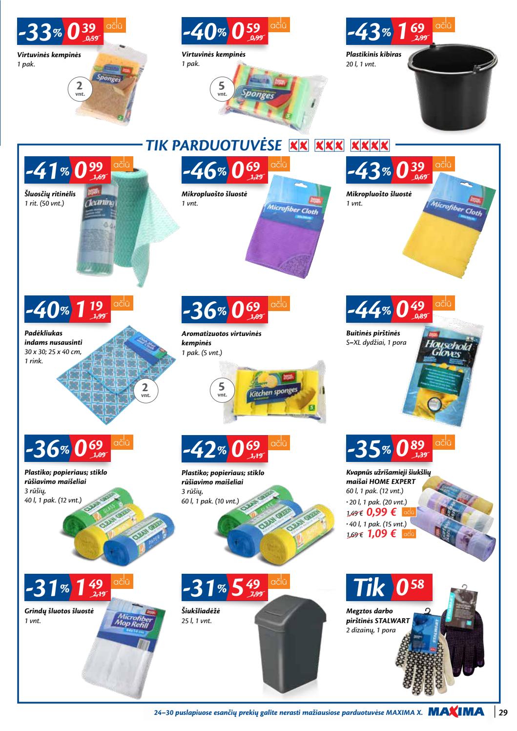 Maxima kaininis leidinys akcijos nuo 
  2020-09-08 iki 
  2020-09-14 | Leidinukas.lt puslapis 29