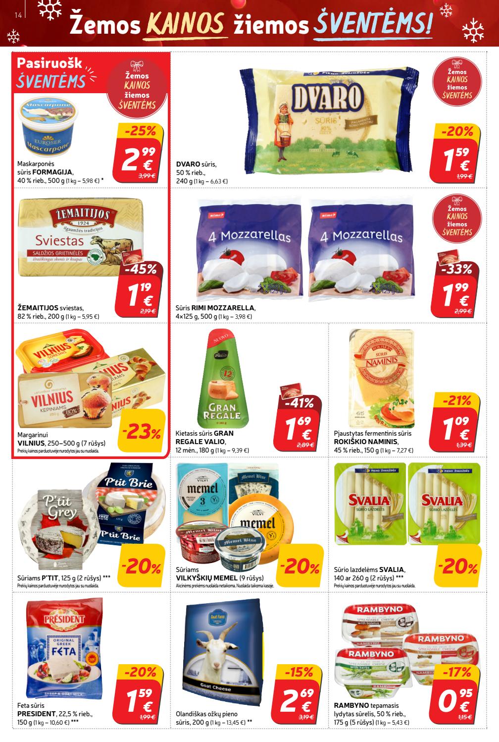 Rimi savaitinis leidinys akcijos nuo 
  2020-12-15 iki 
  2020-12-20 | Leidinukas.lt puslapis 14