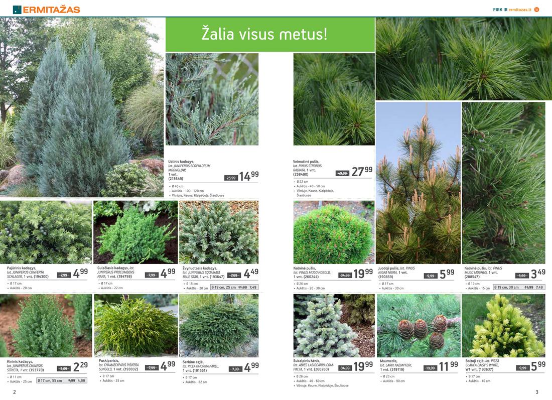 Ermitažas sodo leidinys akcijos nuo 
  2021-03-31 iki 
  2021-04-27 | Leidinukas.lt puslapis 2