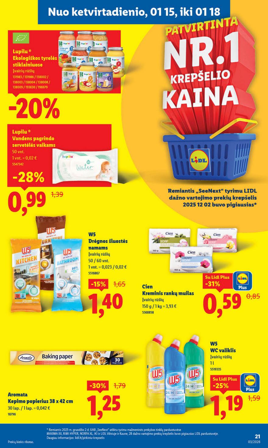 Lidl leidinys akcijos nuo 
  2026-01-12 iki 
  2026-01-18 | Leidinukas.lt puslapis 23