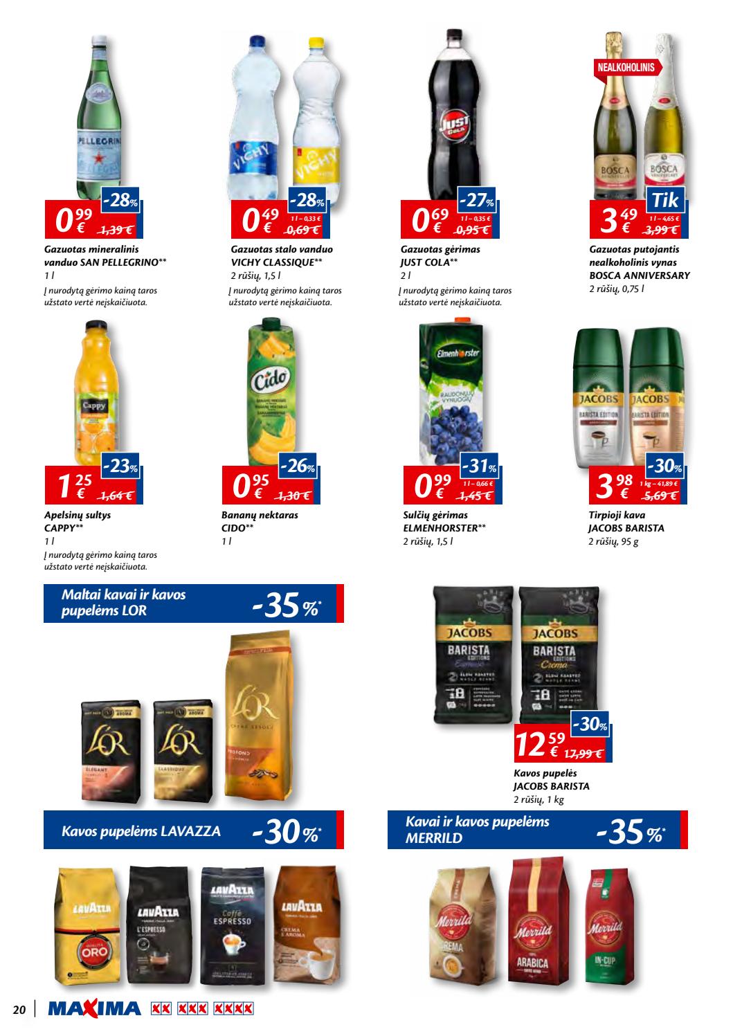 Maxima kaininis leidinys akcijos nuo 
  2019-08-01 iki 
  2019-08-14 | Leidinukas.lt puslapis 20