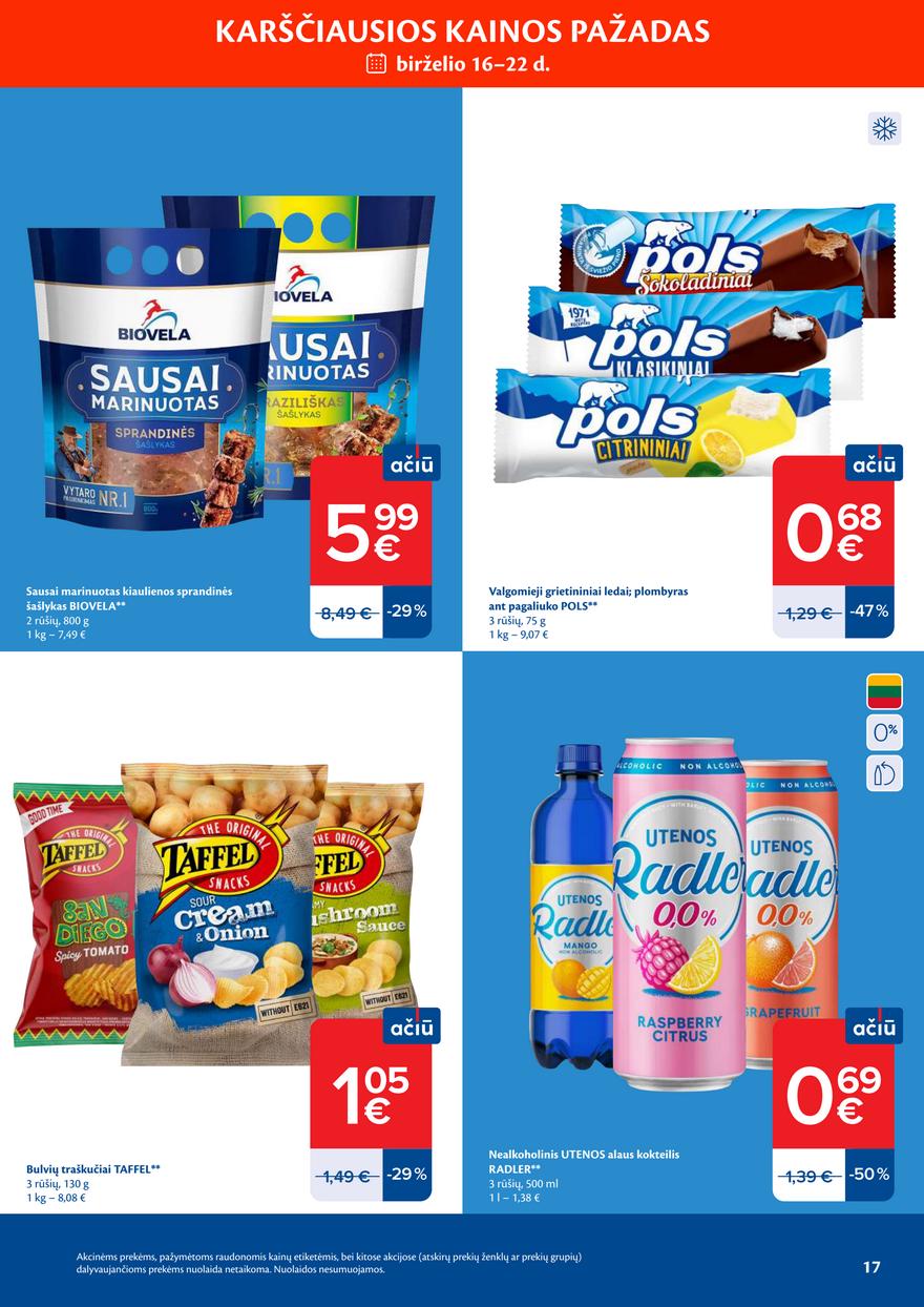 Maxima leidinys akcijos nuo 
  2026-06-16 iki 
  2026-06-22 | Leidinukas.lt puslapis 17
