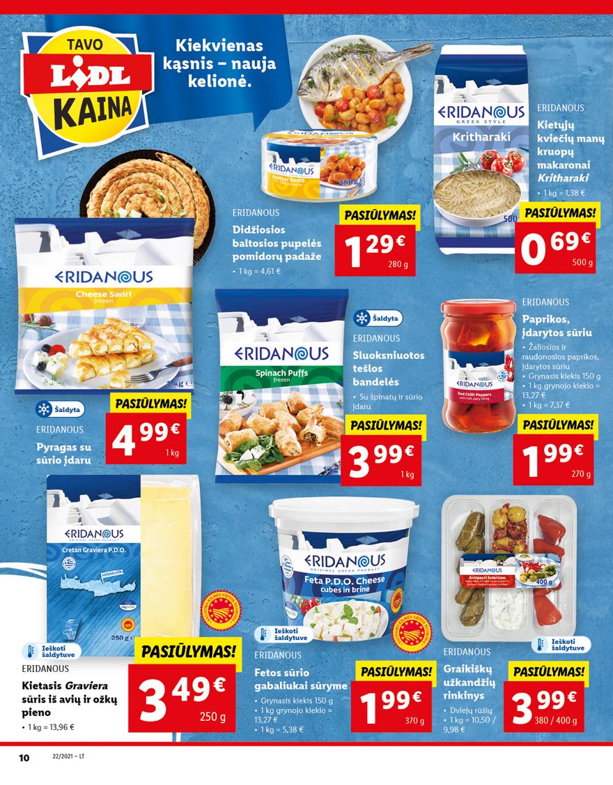 Lidl maisto prekių pasiūlymai akcijos nuo 
  2021-05-31 iki 
  2021-06-06 | Leidinukas.lt puslapis 10