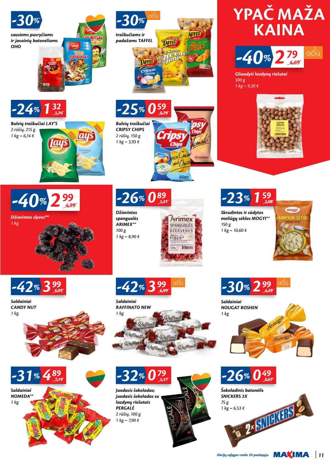 Maxima kaininis leidinys akcijos nuo 
  2020-03-03 iki 
  2020-03-09 | Leidinukas.lt puslapis 11