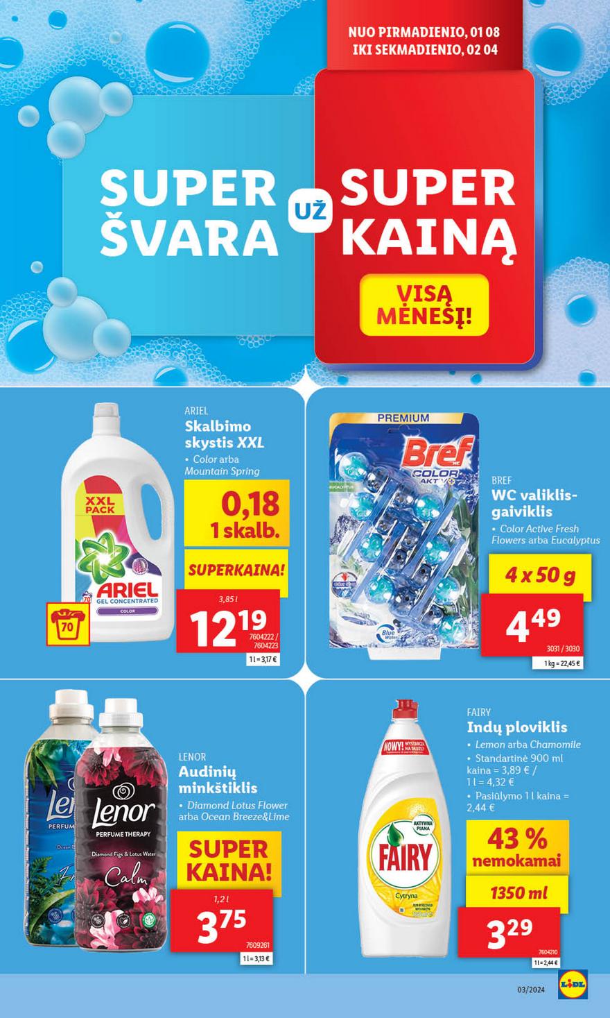 Lidl pasiūlymai akcijos nuo 
  2024-01-15 iki 
  2024-01-21 | Leidinukas.lt puslapis 32
