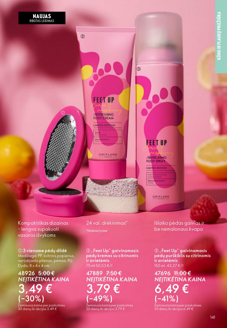 Oriflame katalogas akcijos nuo 
  2026-06-03 iki 
  2026-06-23 | Leidinukas.lt puslapis 141