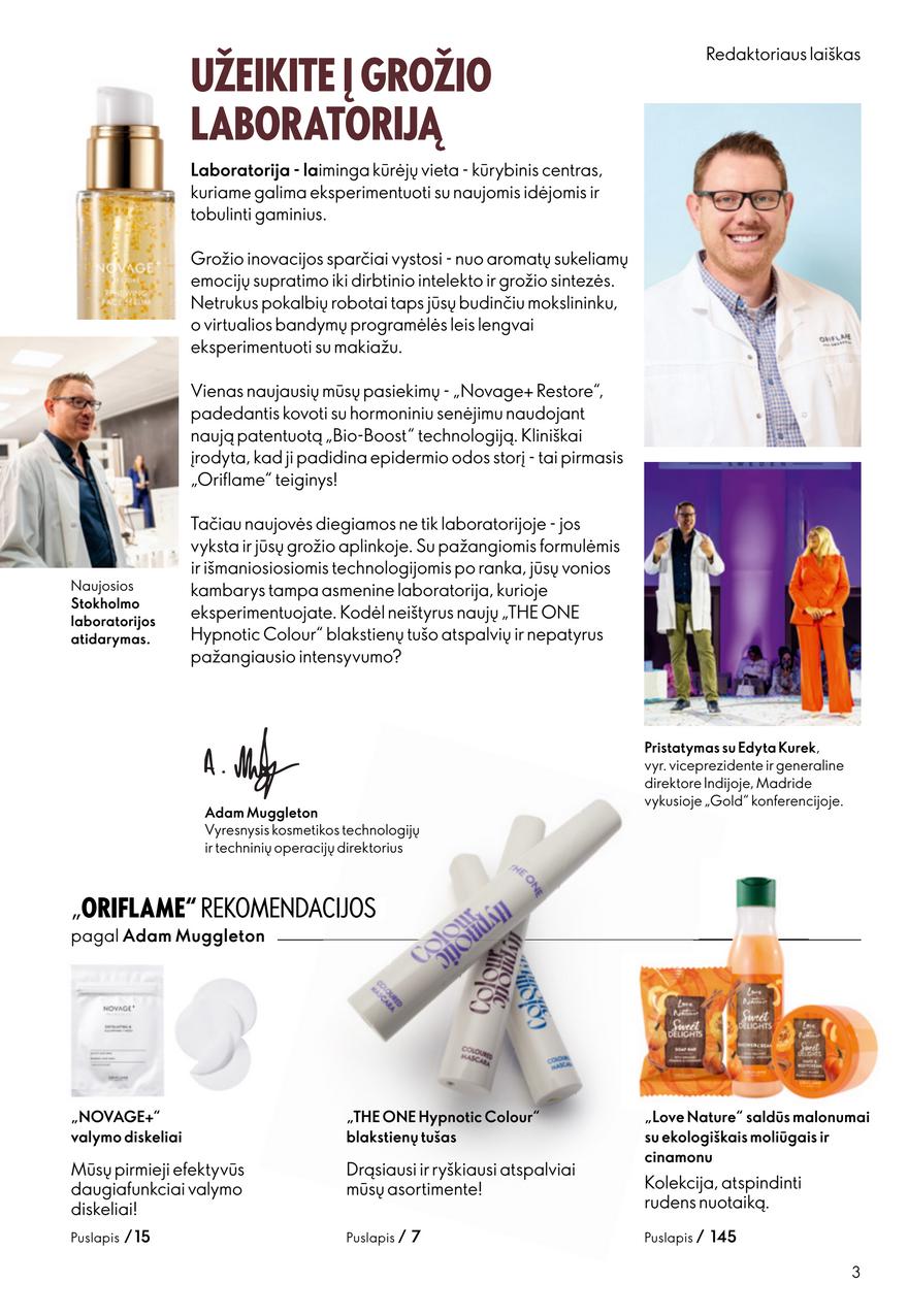 Oriflame katalogas akcijos nuo 
  2025-09-14 iki 
  2025-10-07 | Leidinukas.lt puslapis 3