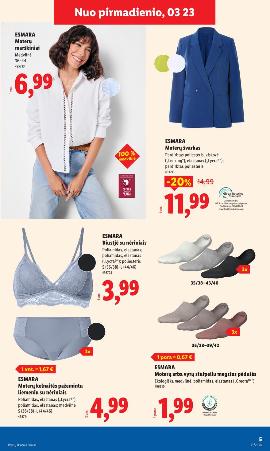 Lidl ne maisto leidinys akcijos nuo 
  2026-03-23 iki 
  2026-03-29 | Leidinukas.lt puslapis 5