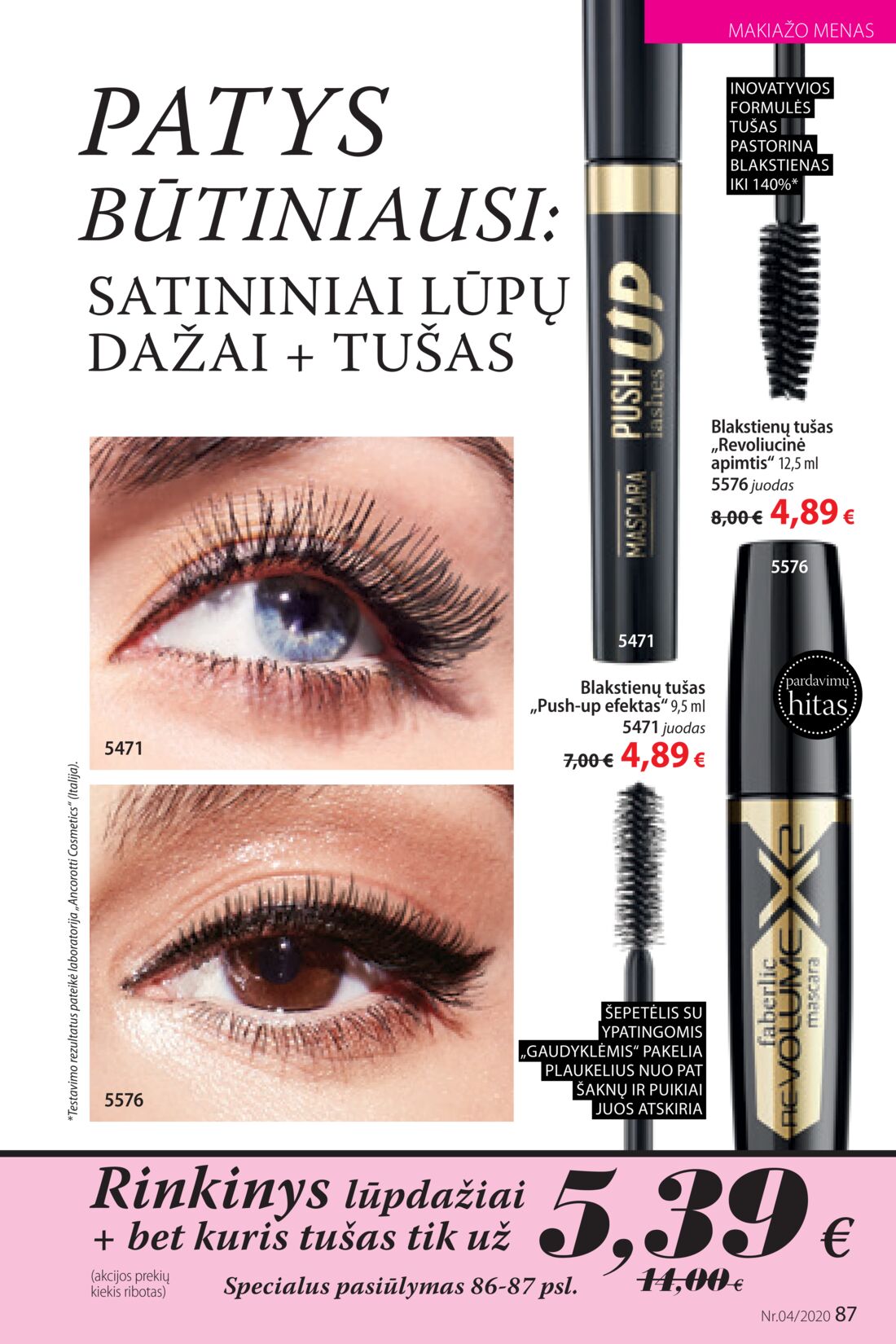 Faberlic leidinys akcijos nuo 
  2020-02-24 iki 
  2020-03-15 | Leidinukas.lt puslapis 87
