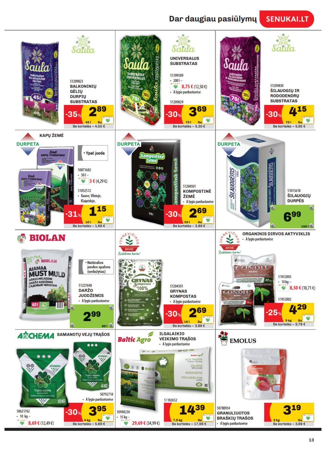 Senukai reklaminis leidinys akcijos nuo 
  2020-04-28 iki 
  2020-05-18 | Leidinukas.lt puslapis 13