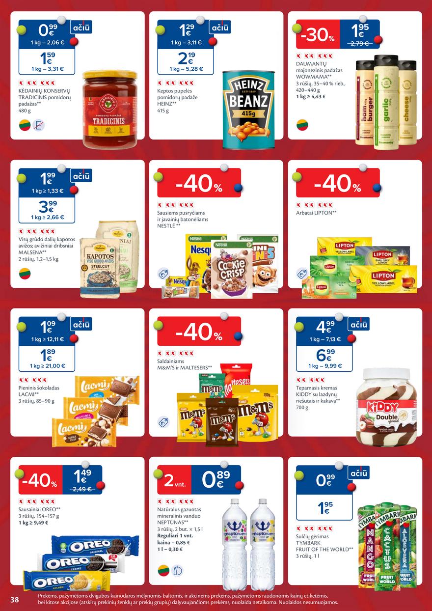Maxima leidinukas akcijos nuo 
  2026-01-13 iki 
  2026-01-19 | Leidinukas.lt puslapis 38