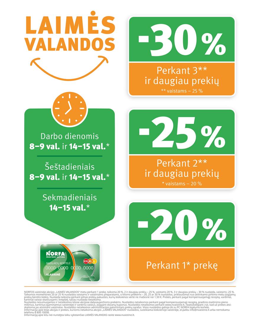 Norfos vaistinės leidinys akcijos nuo 
  2021-12-01 iki 
  2021-12-31 | Leidinukas.lt puslapis 8