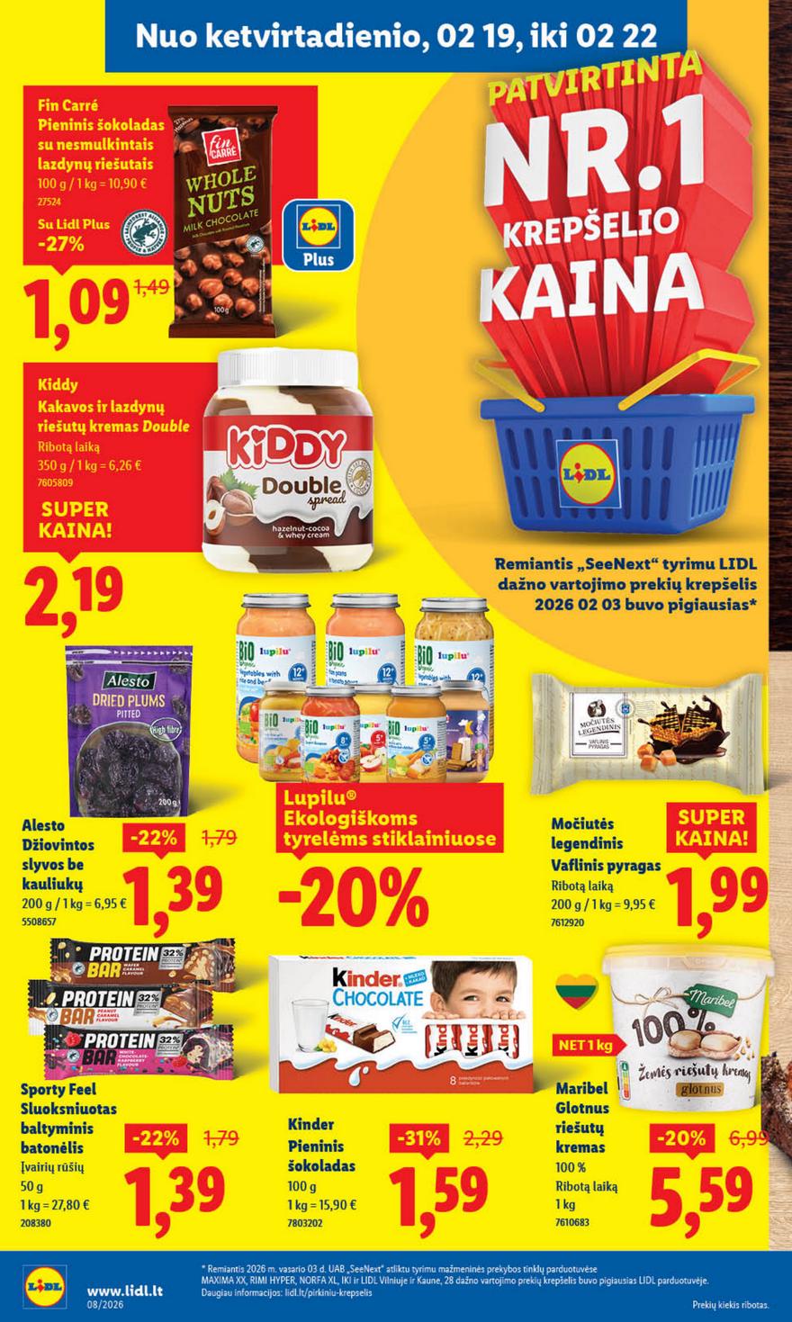 Lidl leidinys akcijos nuo 
  2026-02-16 iki 
  2026-02-22 | Leidinukas.lt puslapis 34