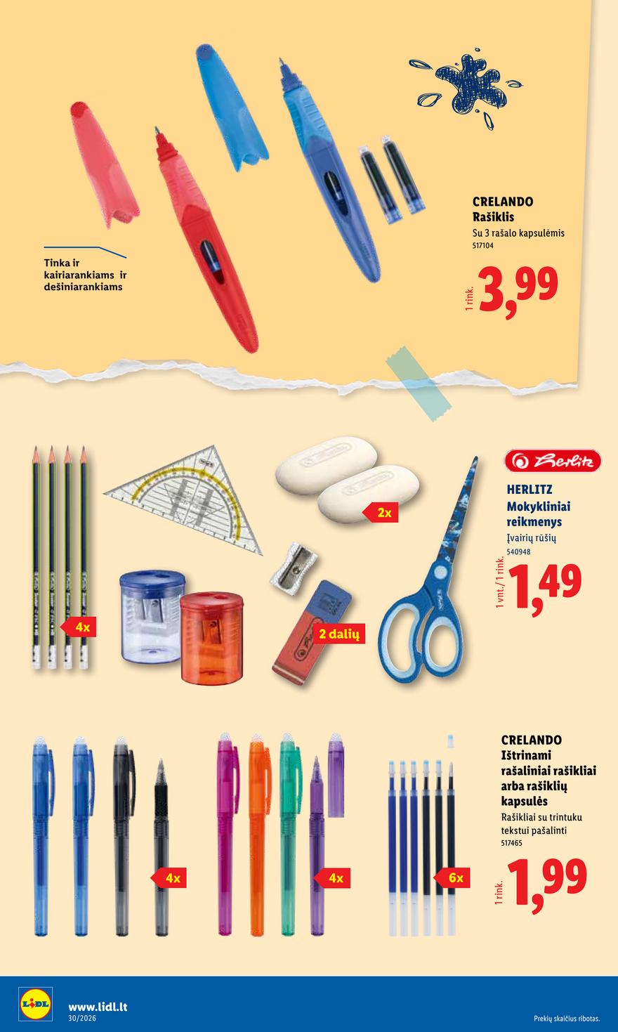 Lidl leidinys akcijos nuo 
  2026-07-20 iki 
  2026-07-26 | Leidinukas.lt puslapis 14