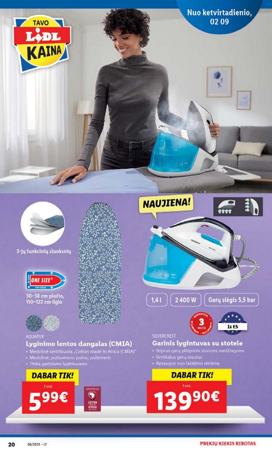 Ldil ne maisto prekių pasiūlymai akcijos nuo 
  2023-02-06 iki 
  2023-02-12 | Leidinukas.lt puslapis 20