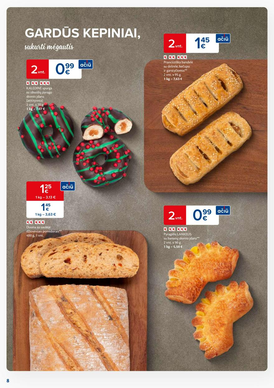 Maxima kaininis leidinys akcijos nuo 
  2023-12-12 iki 
  2023-12-18 | Leidinukas.lt puslapis 8