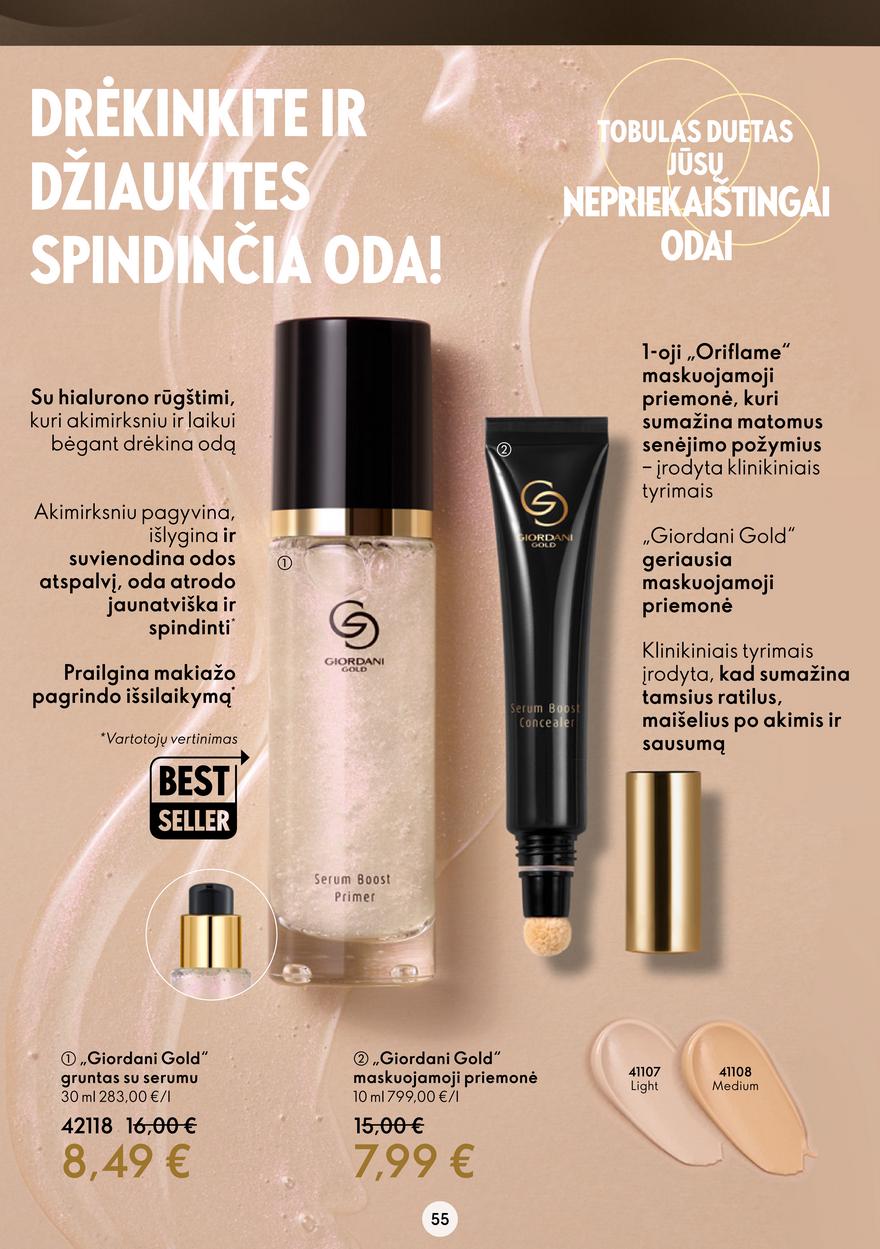 Oriflame katalogas akcijos nuo 
  2023-01-11 iki 
  2023-01-31 | Leidinukas.lt puslapis 55
