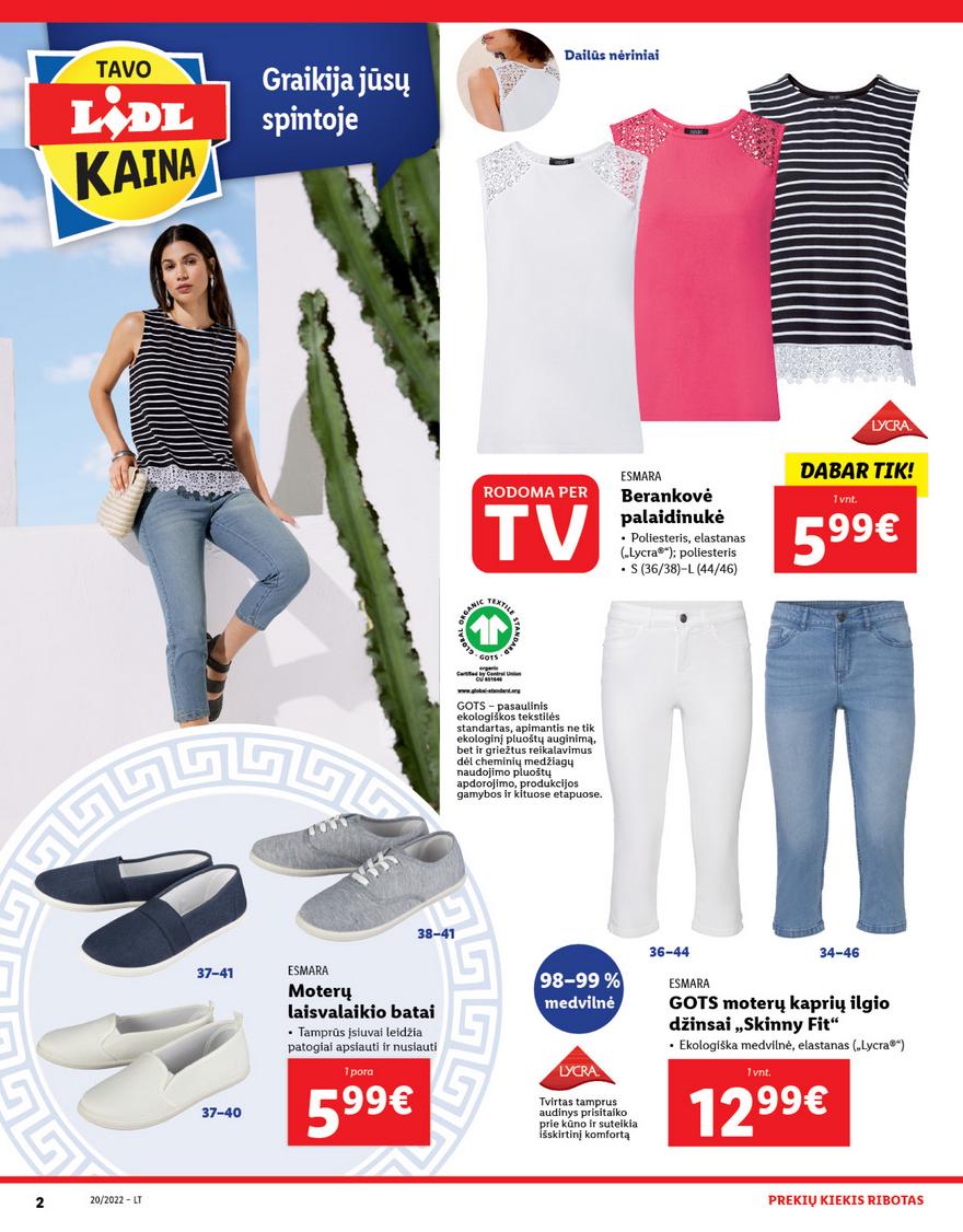 Lidl pasiūlymai akcijos nuo 
  2022-05-16 iki 
  2022-05-22 | Leidinukas.lt puslapis 2