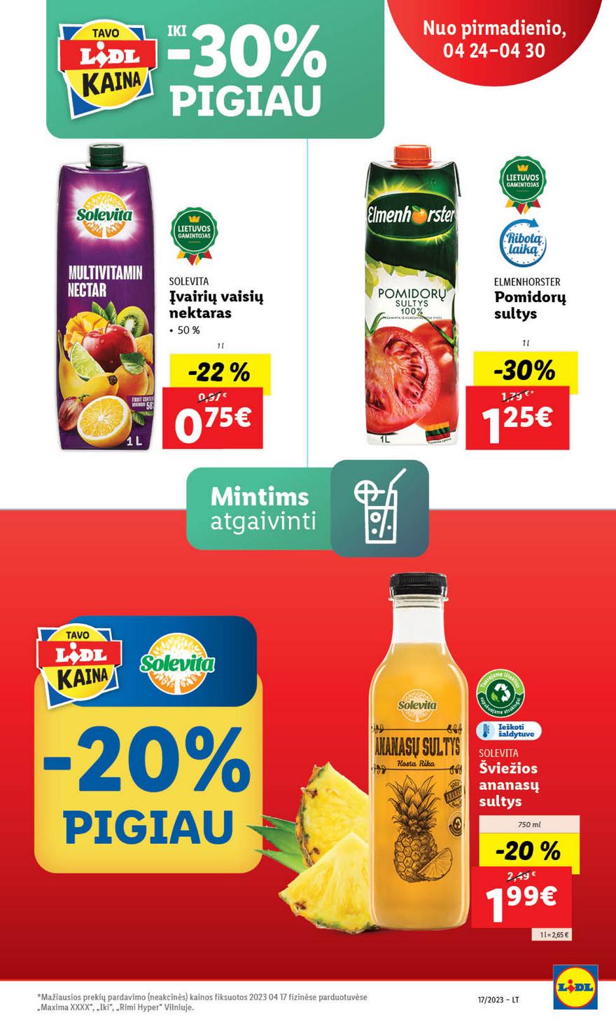 Lidl maisto prekių pasiūlymai akcijos nuo 
  2023-04-24 iki 
  2023-05-01 | Leidinukas.lt puslapis 67