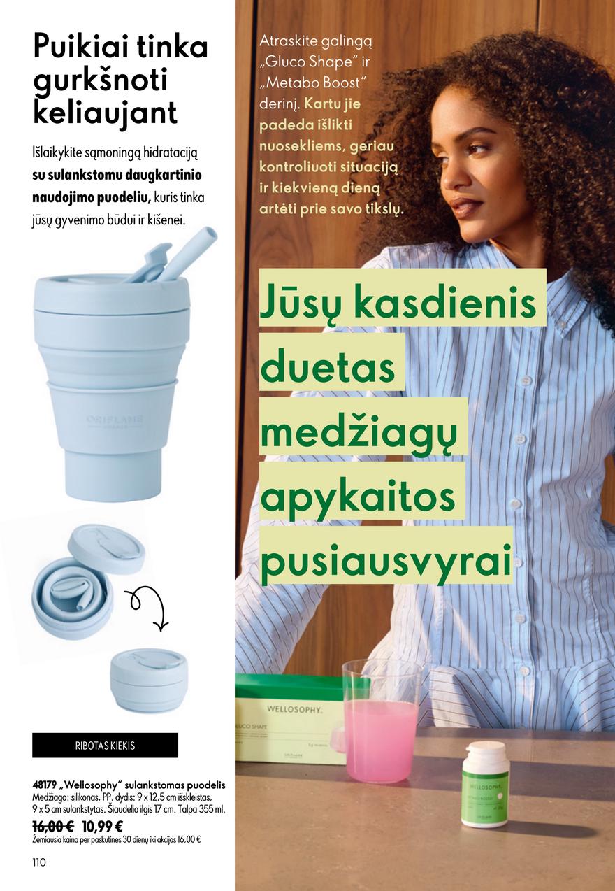 Oriflame katalogas akcijos nuo 
  2026-07-15 iki 
  2026-08-04 | Leidinukas.lt puslapis 110