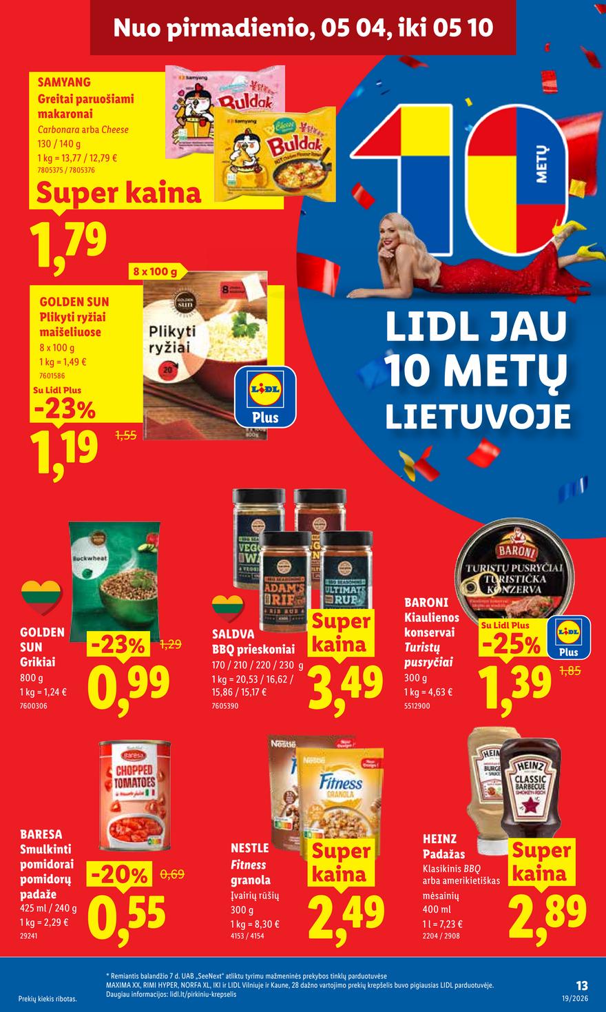 Lidl leidinys akcijos nuo 
  2026-05-04 iki 
  2026-05-10 | Leidinukas.lt puslapis 21