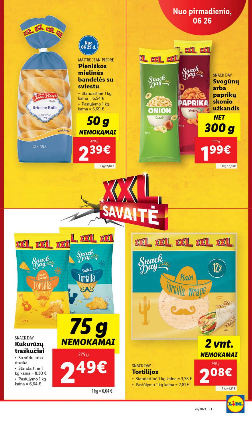 Lidl maisto prekių pasiūlymai akcijos nuo 
  2023-06-26 iki 
  2023-07-02 | Leidinukas.lt puslapis 28