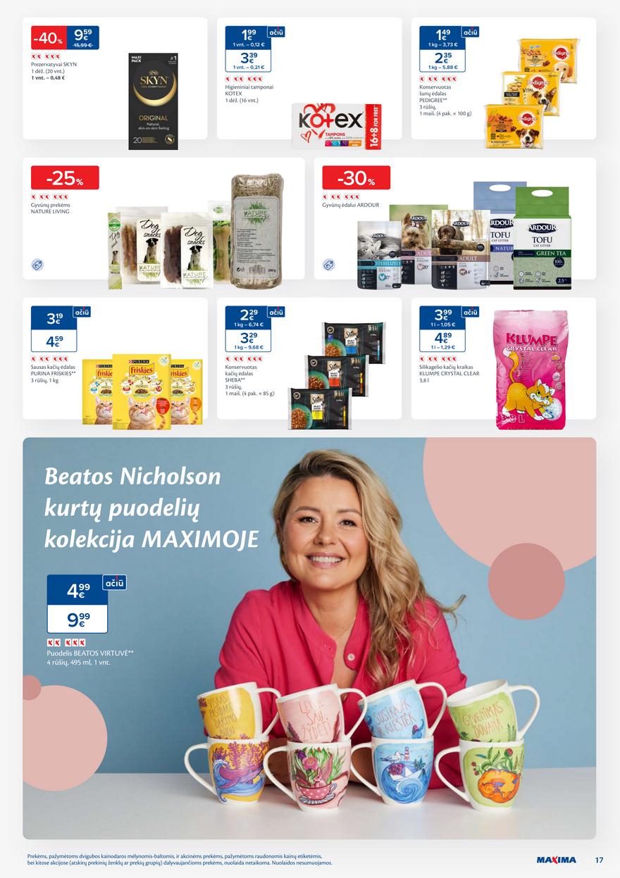Maxima leidinys akcijos nuo 
  2025-12-29 iki 
  2026-01-05 | Leidinukas.lt puslapis 17