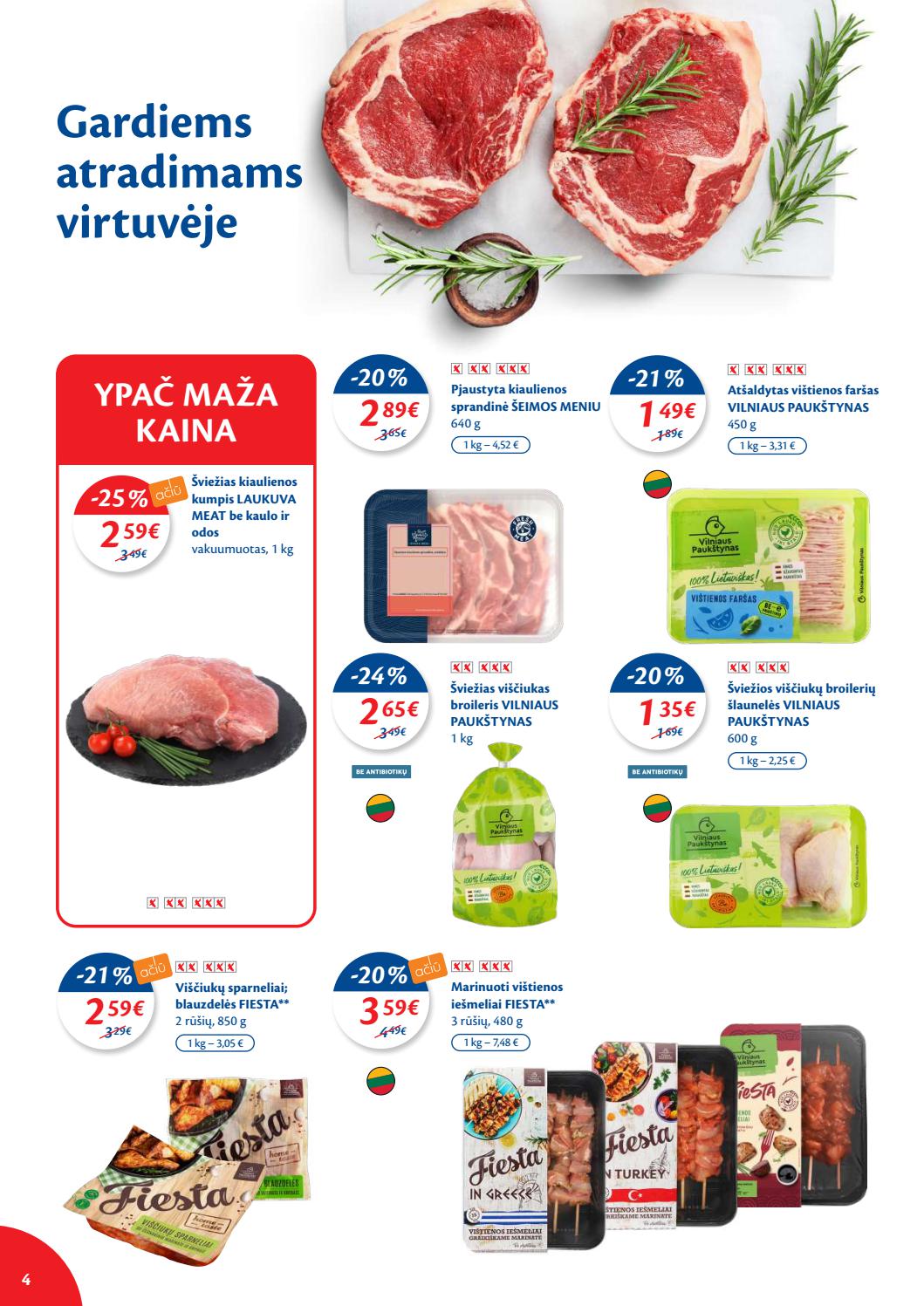Maxima kaininis leidinys akcijos nuo
2021-04-06 iki
2021-04-12 | Leidinukas.lt puslapis 4