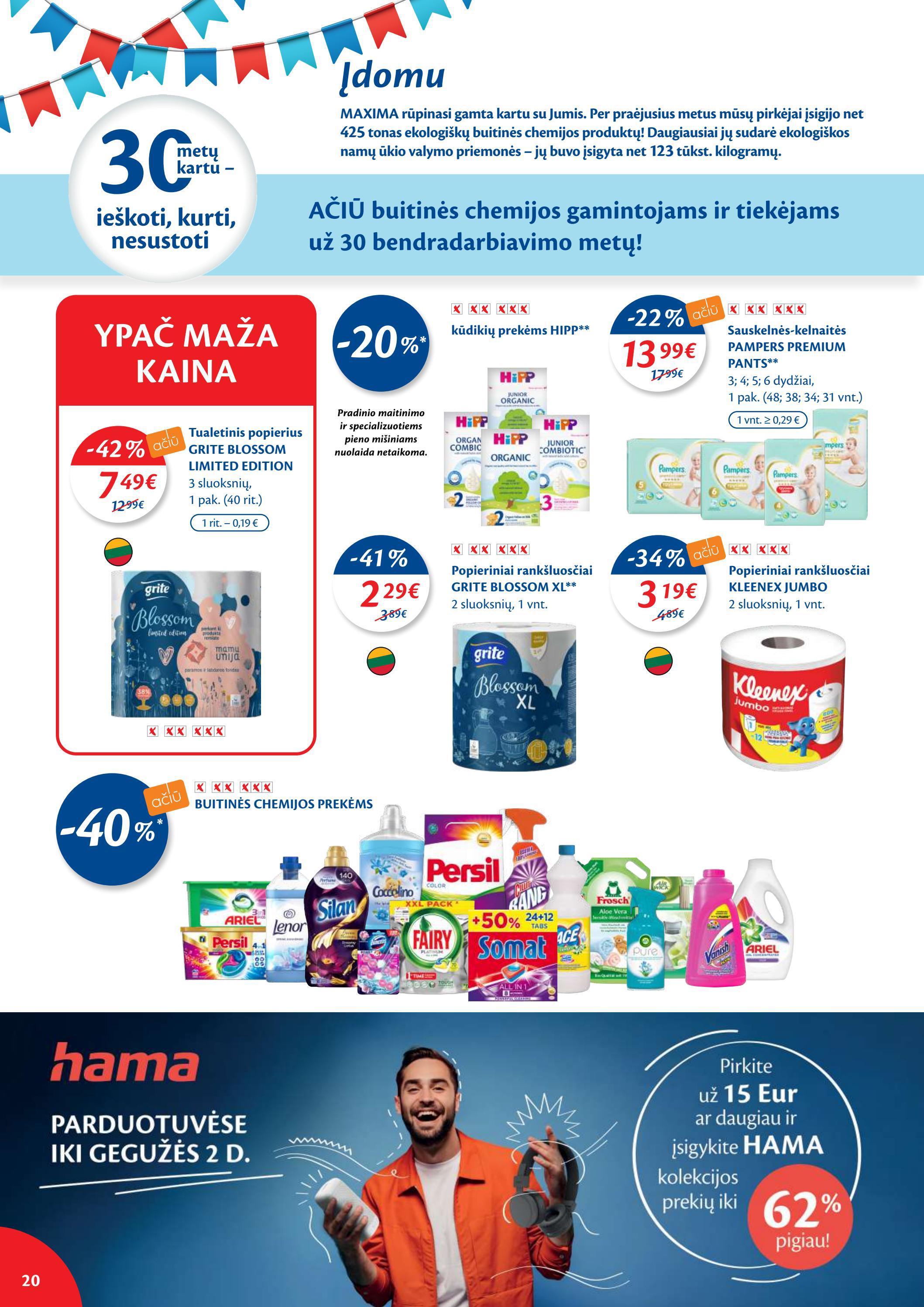 Maxima kaininis leidinys akcijos nuo 
  2022-04-19 iki 
  2022-04-25 | Leidinukas.lt puslapis 20