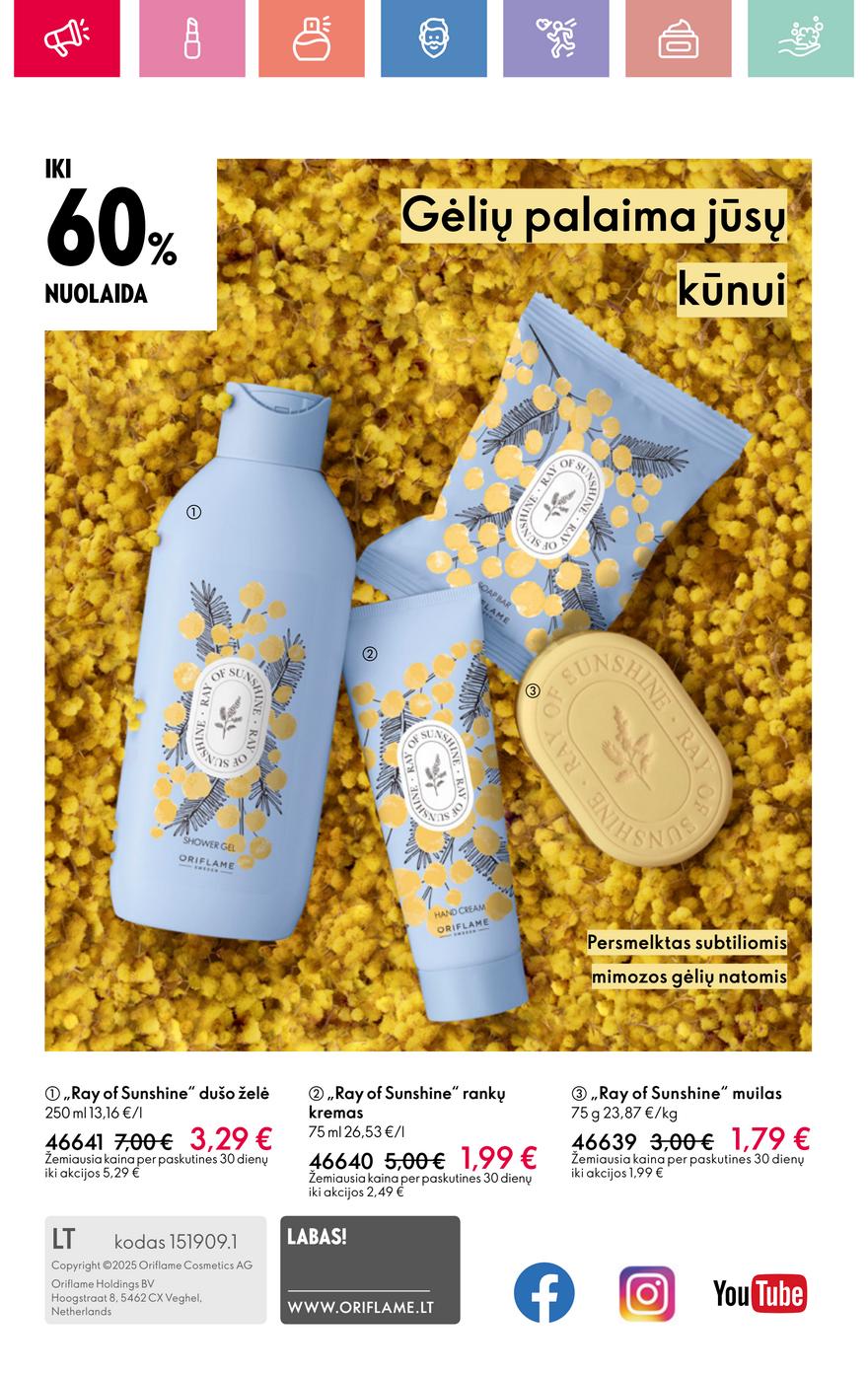 Oriflame katalogas akcijos nuo 
  2025-06-22 iki 
  2025-07-12 | Leidinukas.lt puslapis 164