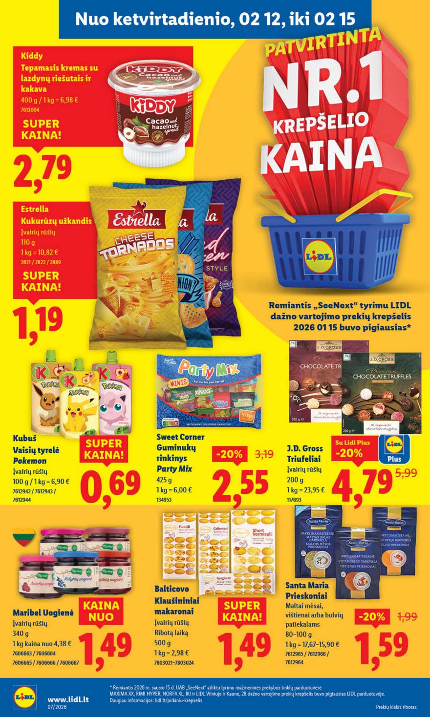 Lidl leidinys akcijos nuo 
  2026-02-09 iki 
  2026-02-15 | Leidinukas.lt puslapis 32
