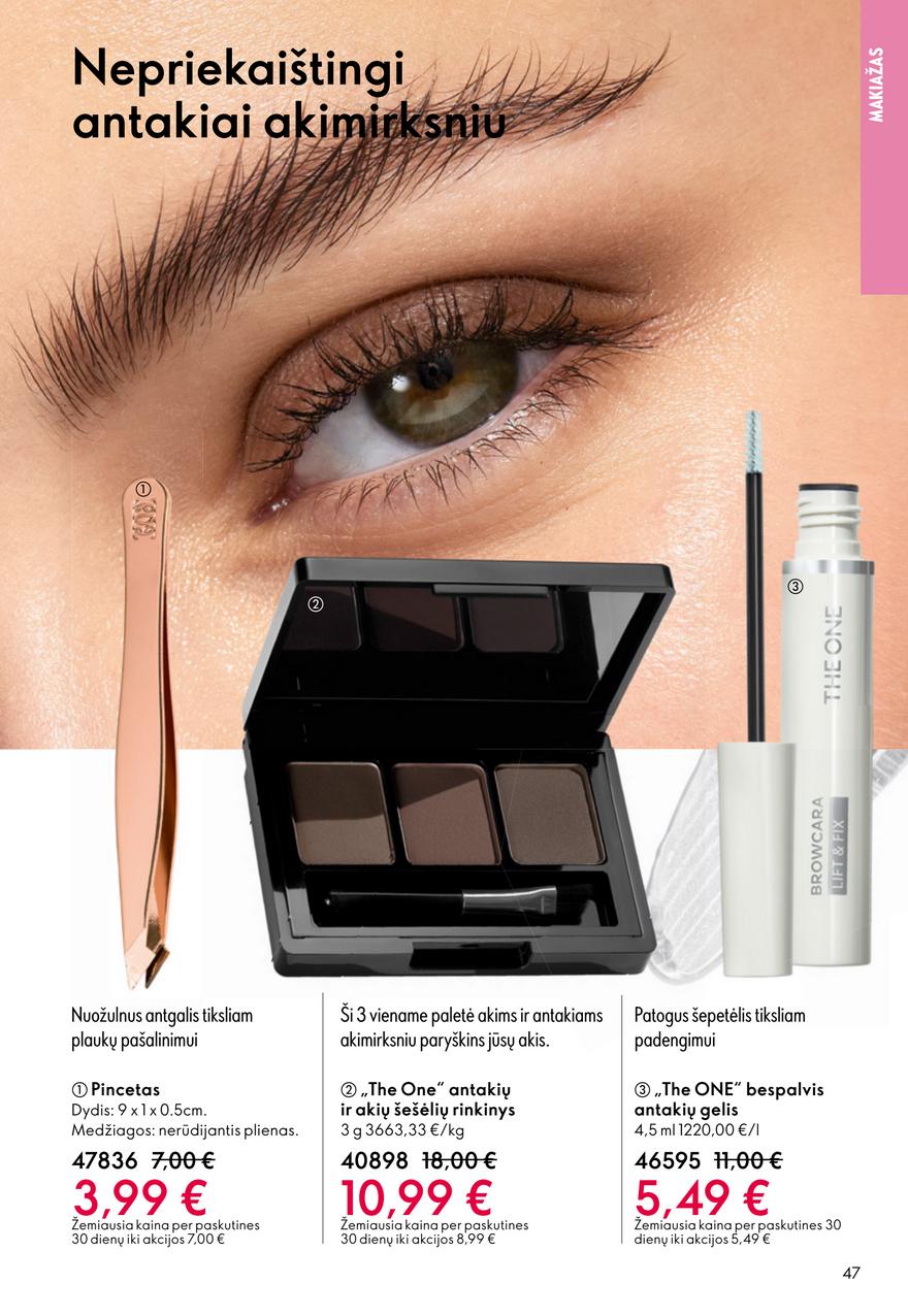 Oriflame katalogas akcijos nuo 
  2026-04-22 iki 
  2026-05-12 | Leidinukas.lt puslapis 47