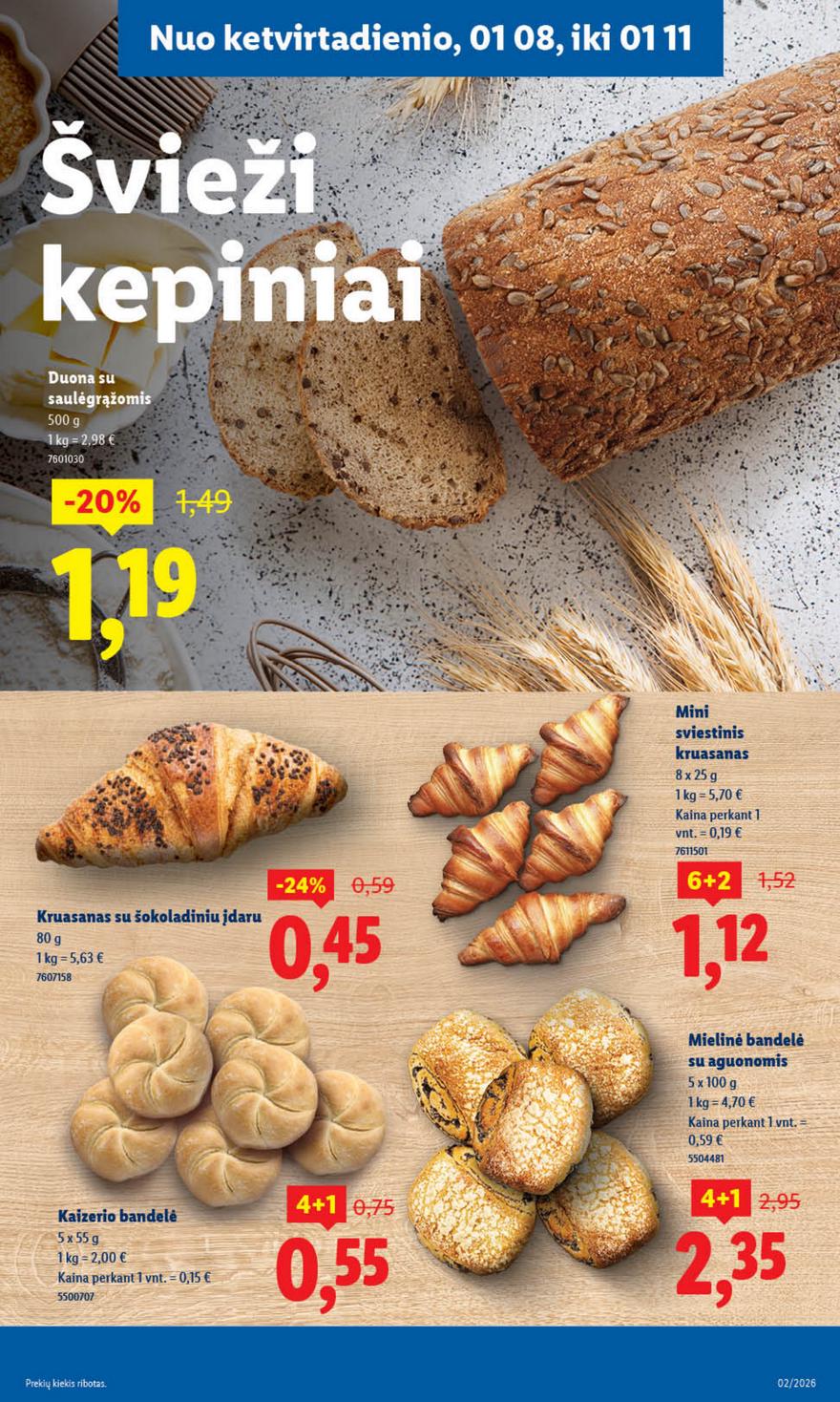 Lidl leidinys akcijos nuo 
  2026-01-05 iki 
  2026-01-11 | Leidinukas.lt puslapis 19
