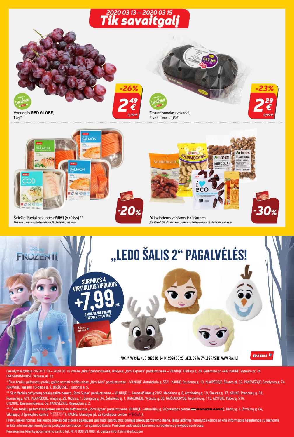Rimi savaitinis leidinys akcijos nuo 
  2020-03-10 iki 
  2020-03-16 | Leidinukas.lt puslapis 24
