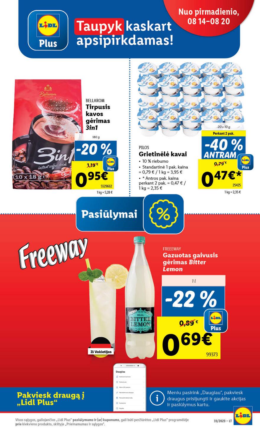 Lidl pasiūlymai akcijos nuo 
  2023-08-14 iki 
  2023-08-20 | Leidinukas.lt puslapis 25