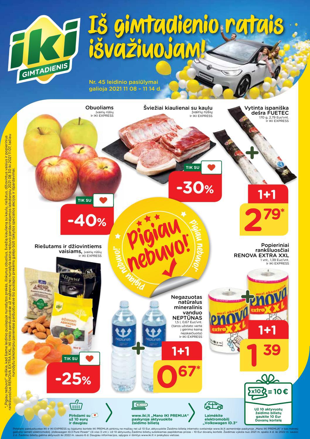 Iki savaitės leidinys akcijos nuo 
  2021-11-08 iki 
  2021-11-14 | Leidinukas.lt puslapis 1