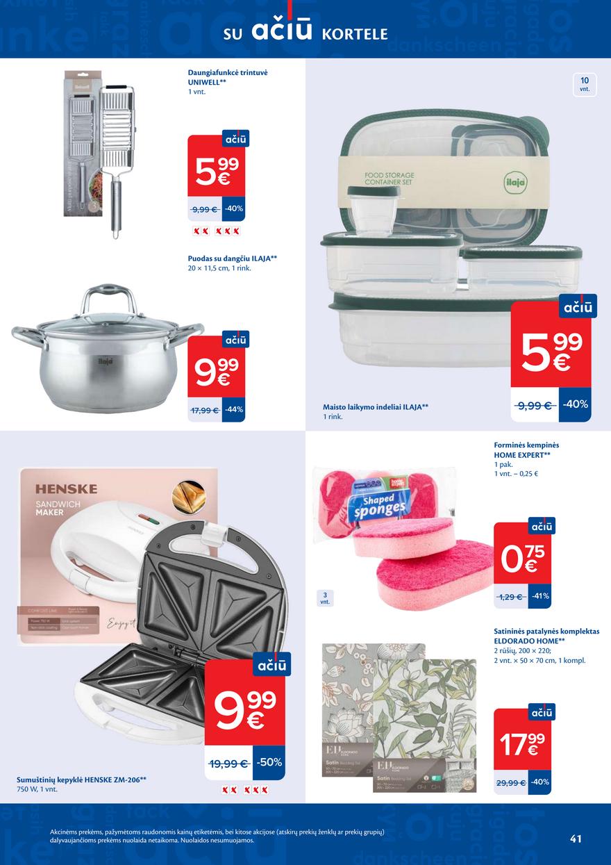 Maxima leidinys akcijos nuo 
  2026-04-14 iki 
  2026-04-20 | Leidinukas.lt puslapis 41