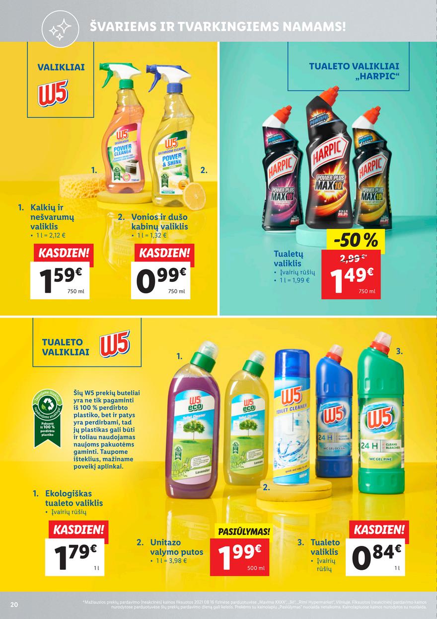 Ldil ne maisto leidinys akcijos nuo 
  2021-08-23 iki 
  2021-08-29 | Leidinukas.lt puslapis 20